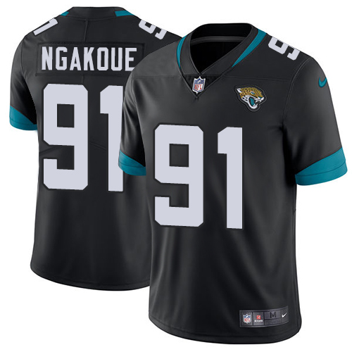 Jacksonville Jaguars 91 Yannick Ngakoue Black Team Color Youth Stitched NFL Vapor Untouchable Limited Jersey